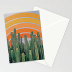 Cactus and Rainbow #1 Stationery Card Gallery Image 2