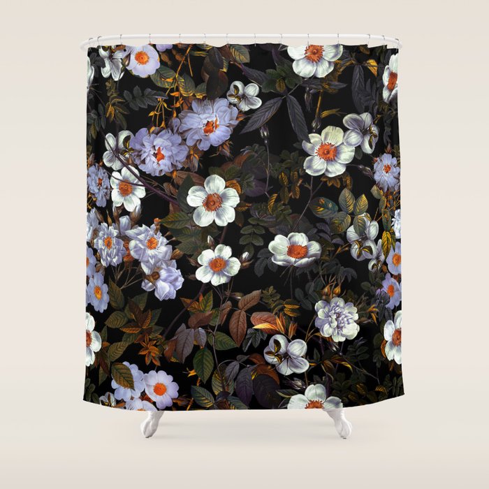 Floral Spice IV Shower Curtain Gallery Image 1