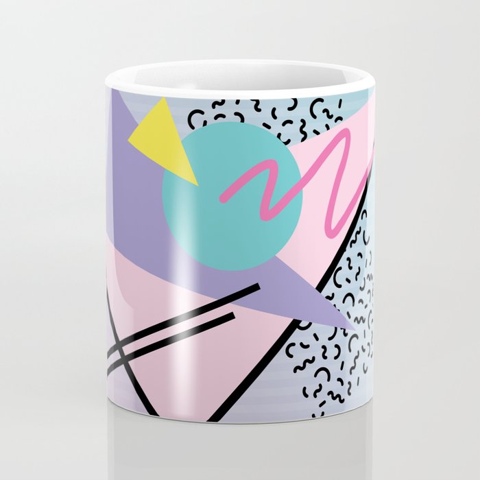 Memphis pattern 44 - 80s / 90s Retro Coffee Mug Gallery Image 4