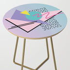 Memphis pattern 44 - 80s / 90s Retro Side Table Gallery Image 2