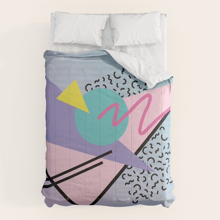 Memphis pattern 44 - 80s / 90s Retro Comforter Gallery Image 6