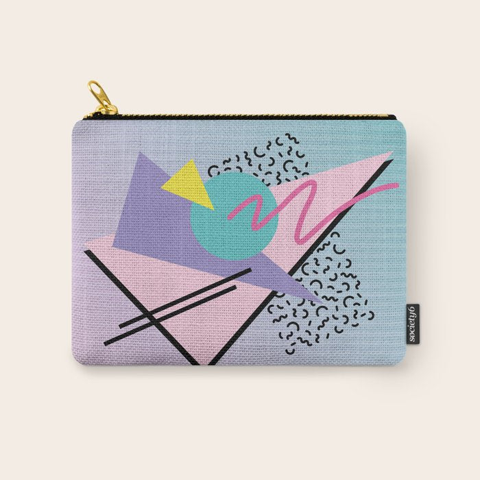 Memphis pattern 44 - 80s / 90s Retro Carry All Pouch Gallery Image 1