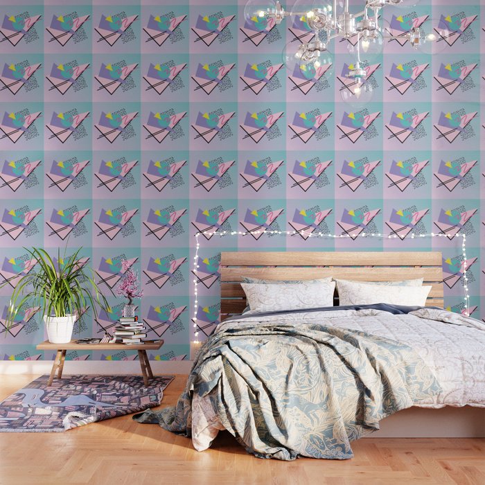 Memphis pattern 44 - 80s / 90s Retro Wallpaper Gallery Image 1