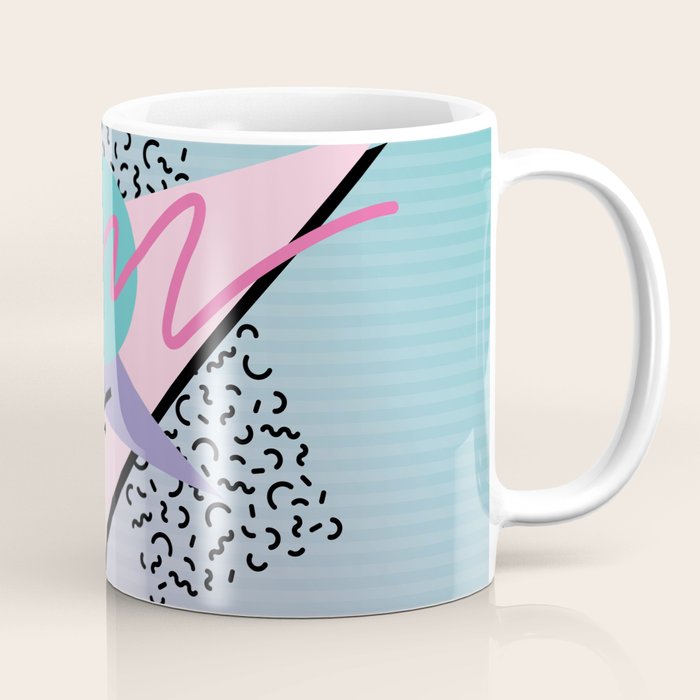 Memphis pattern 44 - 80s / 90s Retro Coffee Mug Gallery Image 1