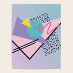 Memphis pattern 44 - 80s / 90s Retro Poster Gallery Image 4