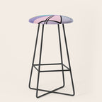 Memphis pattern 44 - 80s / 90s Retro Stool Gallery Image 1