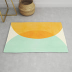Spring Eclipse Abstract Shapes Series Rug Gallery Image 1