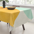 Spring Eclipse Abstract Shapes Series Tablecloth Gallery Image 3