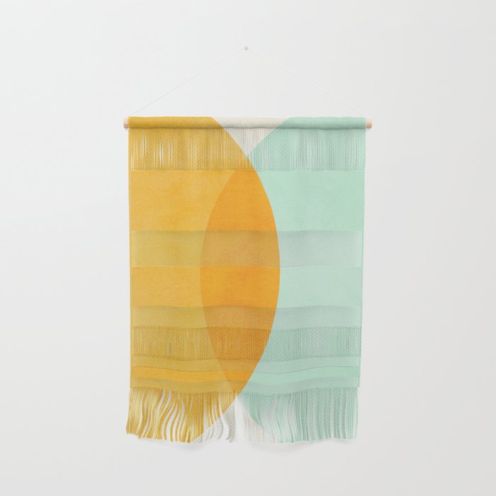 Spring Eclipse Abstract Shapes Series Wall Hanging Gallery Image 1