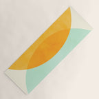 Spring Eclipse Abstract Shapes Series Yoga Mat Gallery Image 1