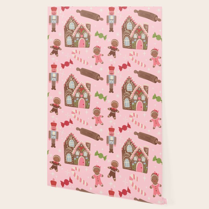 Retro Christmas Baking Wonderland Wallpaper Gallery Image 2