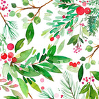Holiday Christmas Winter Nature Botanical Leaves Green Coffee Mug Gallery Image 2