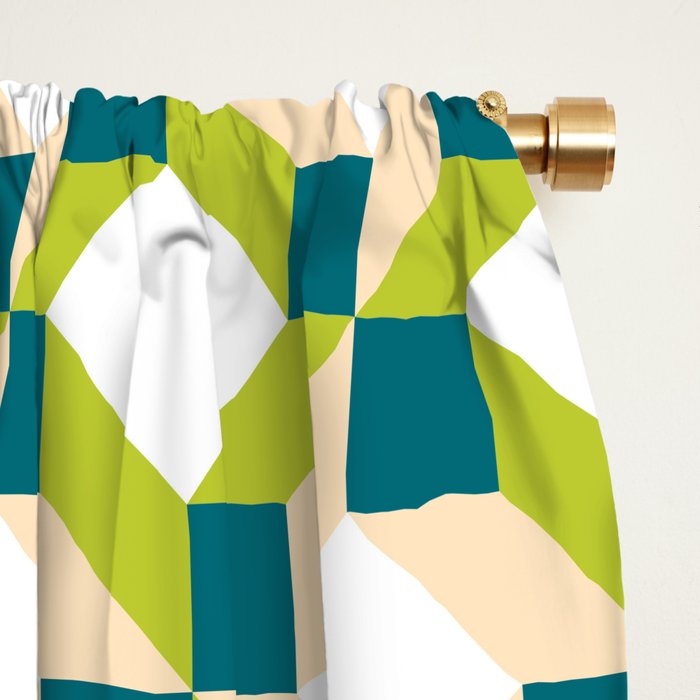 Geometric 02B Window Curtain Gallery Image 2