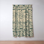 William Morris Brother Rabbit Sage Green Brer Art Window Curtain Gallery Image 3