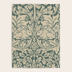 William Morris Brother Rabbit Sage Green Brer Art Poster Gallery Image 4