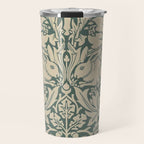 William Morris Brother Rabbit Sage Green Brer Art Travel Mug Gallery Image 1