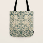 William Morris Brother Rabbit Sage Green Brer Art Tote Bag Gallery Image 1
