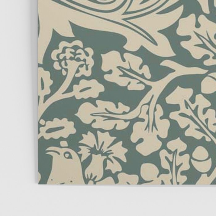 William Morris Brother Rabbit Sage Green Brer Art Poster Gallery Image 3