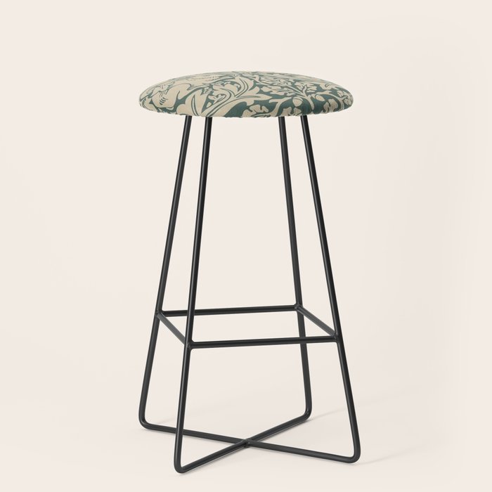 William Morris Brother Rabbit Sage Green Brer Art Stool Gallery Image 1