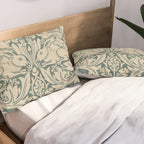 William Morris Brother Rabbit Sage Green Brer Art Pillow Sham Gallery Image 2