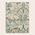 William Morris Brother Rabbit Sage Green Brer Art Notebook Gallery Image 4