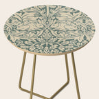 William Morris Brother Rabbit Sage Green Brer Art Side Table Gallery Image 2