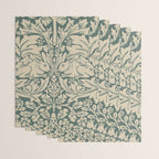 William Morris Brother Rabbit Sage Green Brer Art Wrapping Paper Gallery Image 3