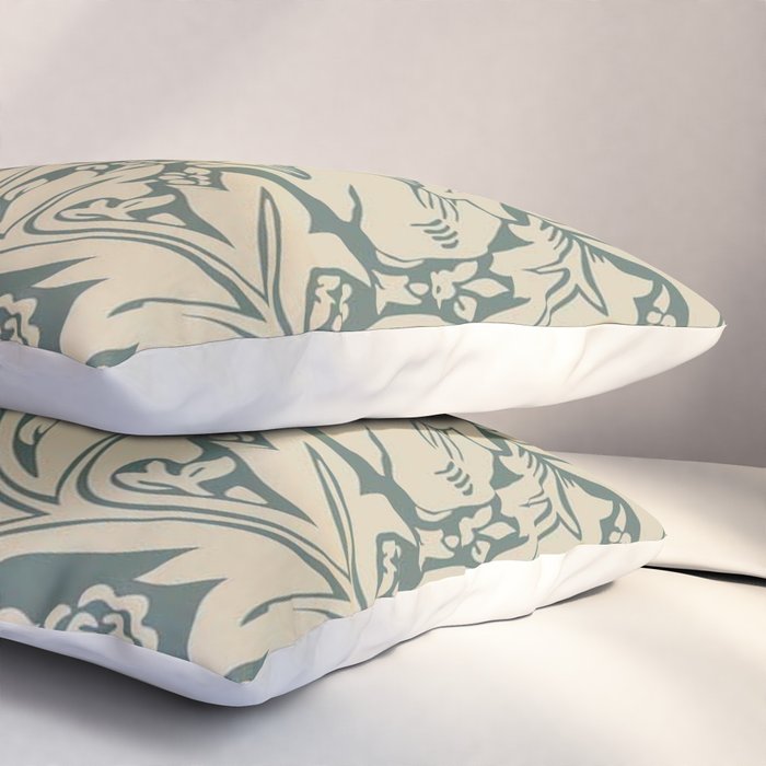 William Morris Brother Rabbit Sage Green Brer Art Pillow Sham Gallery Image 3