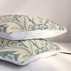 William Morris Brother Rabbit Sage Green Brer Art Pillow Sham Gallery Image 3