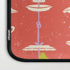 Garden Bird feeding happy red Laptop Sleeve Gallery Image 3