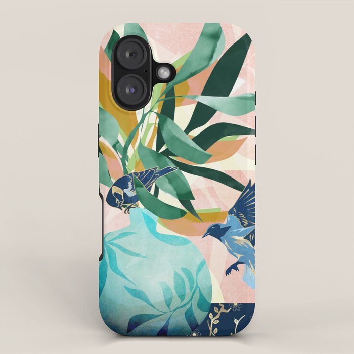 Vintage Vase Abstract iPhone Case Gallery Image 1