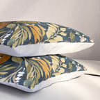 Fall leafy nature dark A Pillow Sham Gallery Image 3