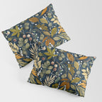 Fall leafy nature dark A Pillow Sham Gallery Image 3