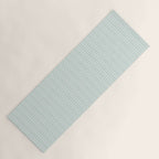 Modern Boho Mudcloth on Aqua Mint  Yoga Mat Gallery Image 1
