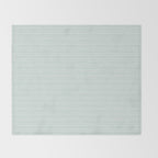 Modern Boho Mudcloth on Aqua Mint  Throw Blanket Gallery Image 2