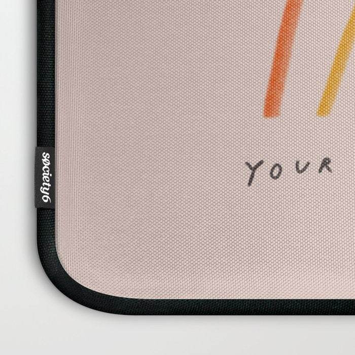 "Your Presence Matters" Laptop Sleeve Gallery Image 3