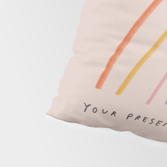 "Your Presence Matters" Pillow Sham Gallery Image 4