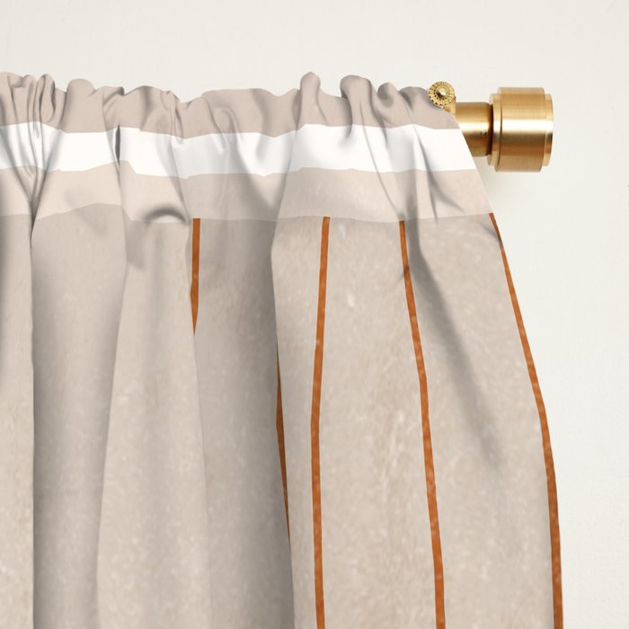 Minimal Geometric 138 Window Curtain Gallery Image 2