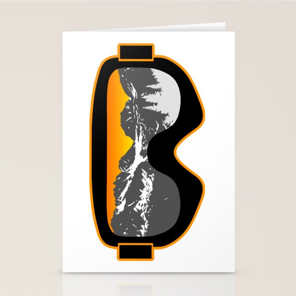 Sunset Goggles 2 | Goggle Designs | DopeyArt Stationery Card Gallery Image 2