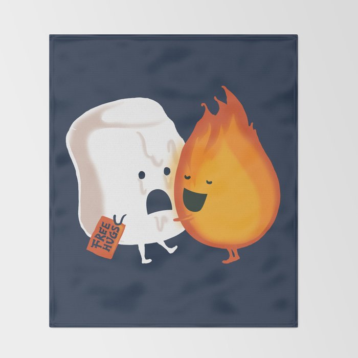 Friendly Fire Throw Blanket Gallery Image 2