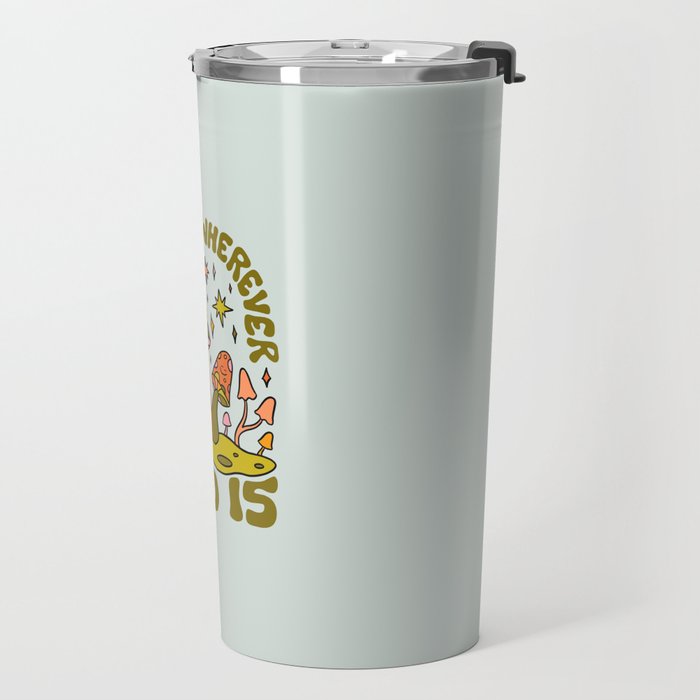 Home Is Wherever Dad Is Travel Mug Gallery Image 2