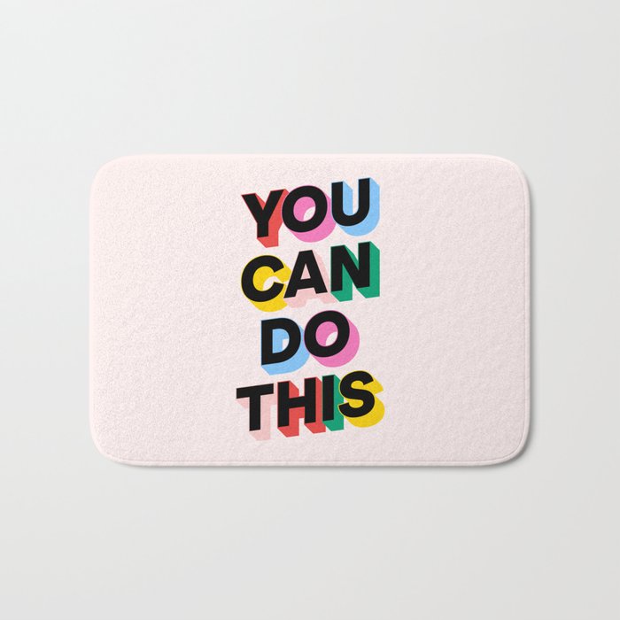 You Can Do This Bath Mat Gallery Image 1