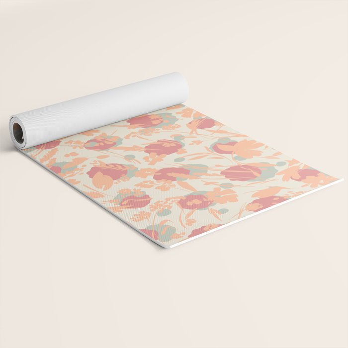 Abstract wild garden 2SM Yoga Mat Gallery Image 2
