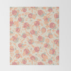 Abstract wild garden 2SM Throw Blanket Gallery Image 2