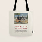 Henri Rousseau Vintage Exhibition Poster, 1961 Tote Bag Gallery Image 1