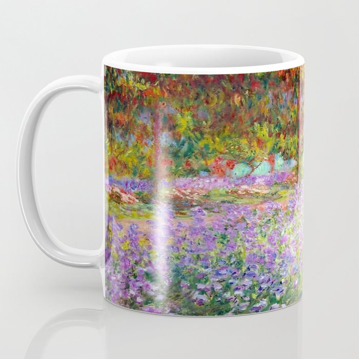 Claude Monet Irises In Monet's Garden At Giverny Coffee Mug Gallery Image 3