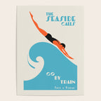 Australian Vintage Travel Poster - The Seaside Calls, 1930 Poster Gallery Image 4