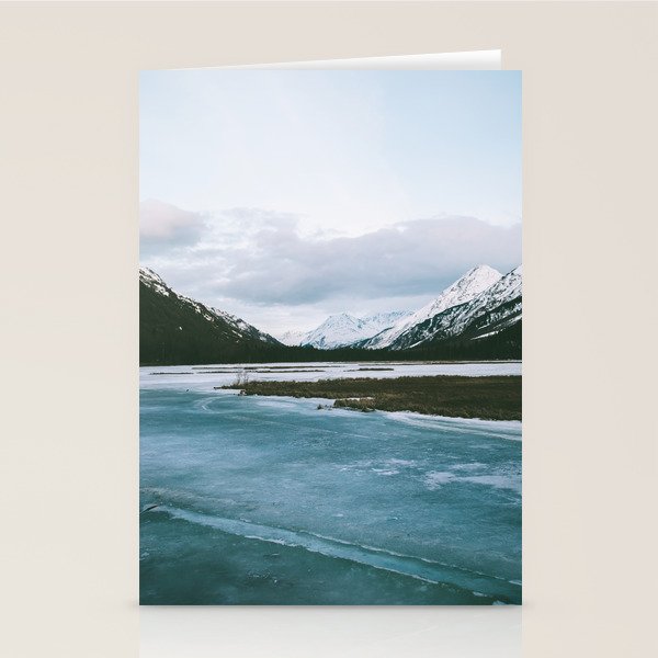 Frozen Blues Stationery Card Gallery Image 2