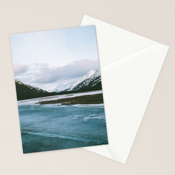 Frozen Blues Stationery Card Gallery Image 2