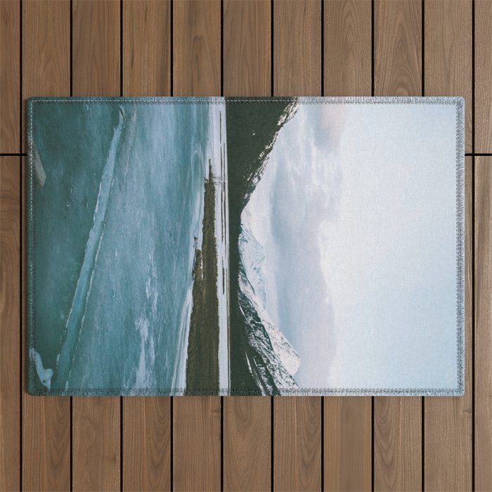 Frozen Blues Outdoor Rug Gallery Image 1